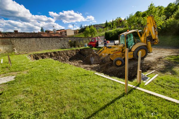 Basement Excavation in Blaine