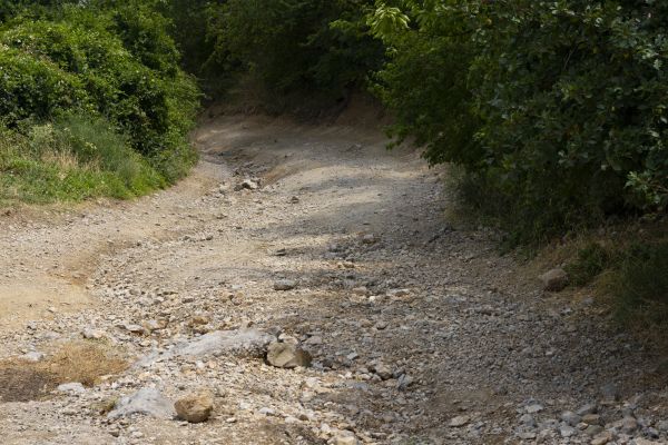 Gravel Road Pothole Repair in Blaine