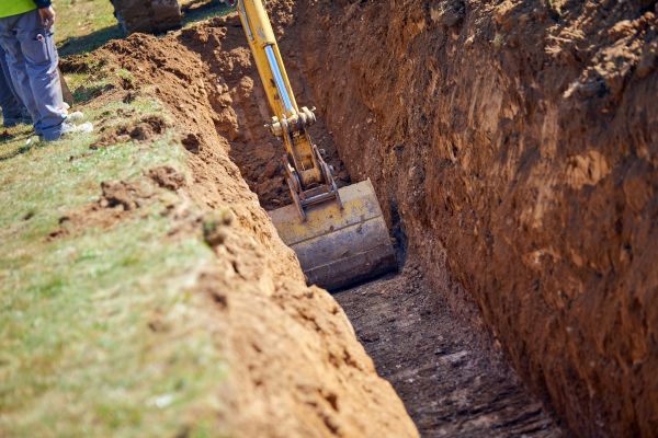 Cost of Trench Digging in Blaine