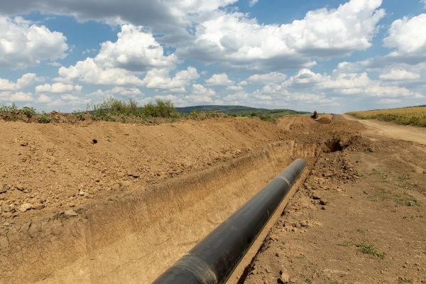 Cost of Gas Line Trenching in Blaine