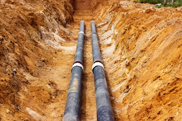 Cost of Water Line Trenching in Blaine