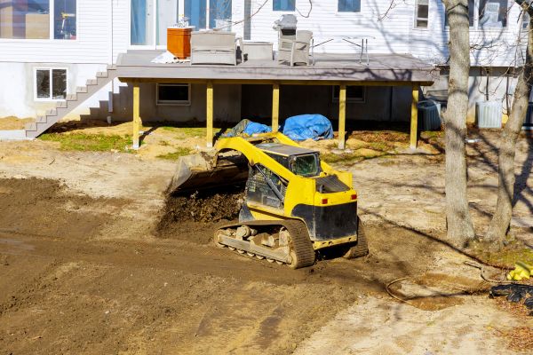 Backyard Grading Service in Blaine