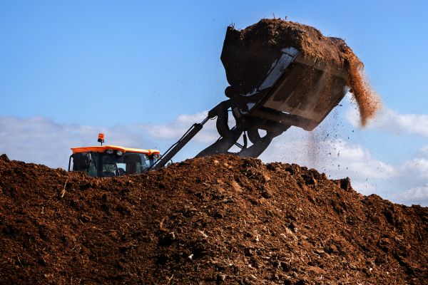Dirt Spreading in Blaine