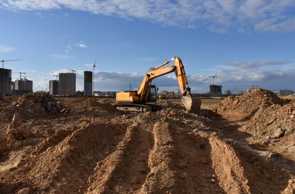 Drainage Trench Excavation in Blaine