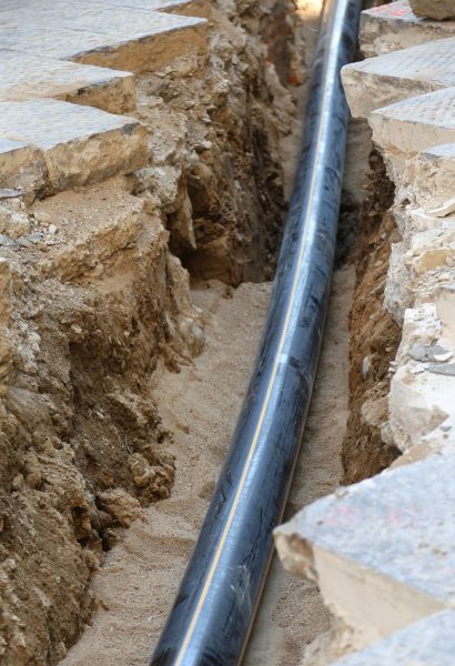 Drainpipe Trenching in Blaine