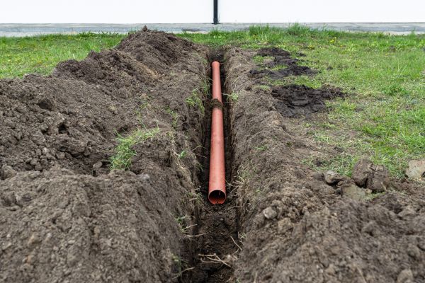 Gutter Trenching in Blaine