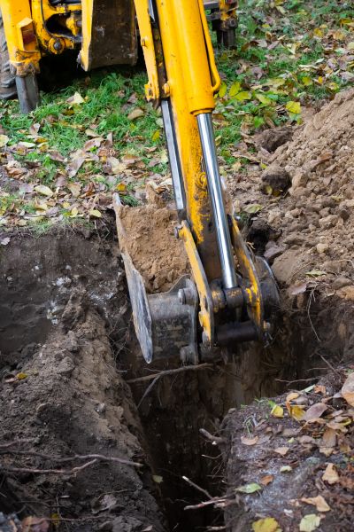 Sewer Tank Excavation in Blaine