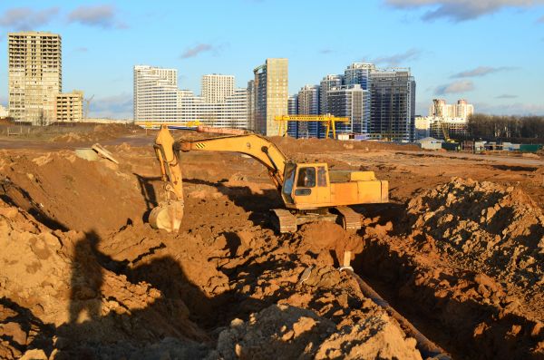 Drain Field Excavation in Blaine