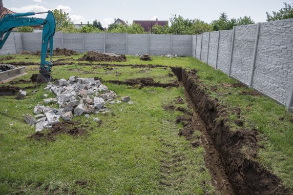 Footer Trenching in Blaine