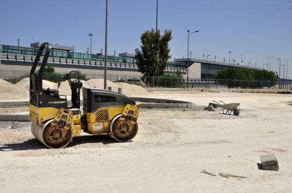 Parking Lot Site Preparation in Blaine