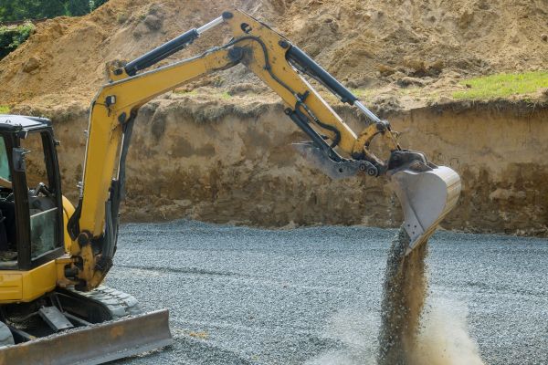 Dirt Backfilling in Blaine